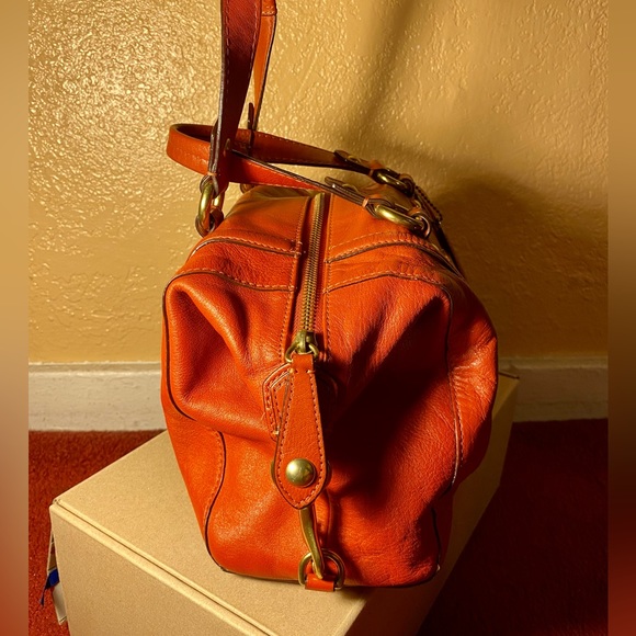 Coach burnt orange bag - Picture 9 of 9